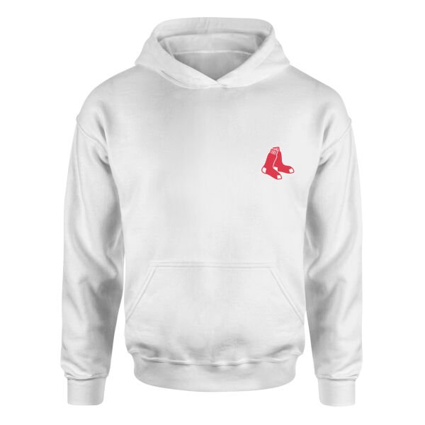 Boston, Red Socks Hoodie XL - Beyaz