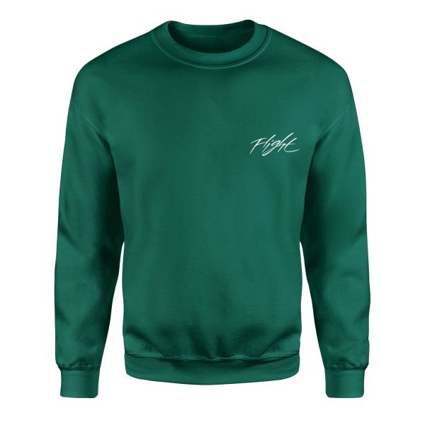 Jordan Flight M Sweatshirt XL - Nefti Yeşili
