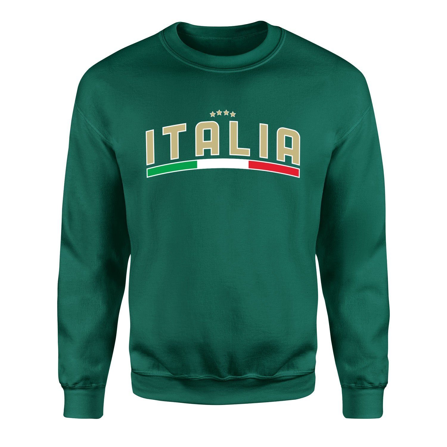 Italia Tricolore Sweatshirt L - Nefti Yeşili