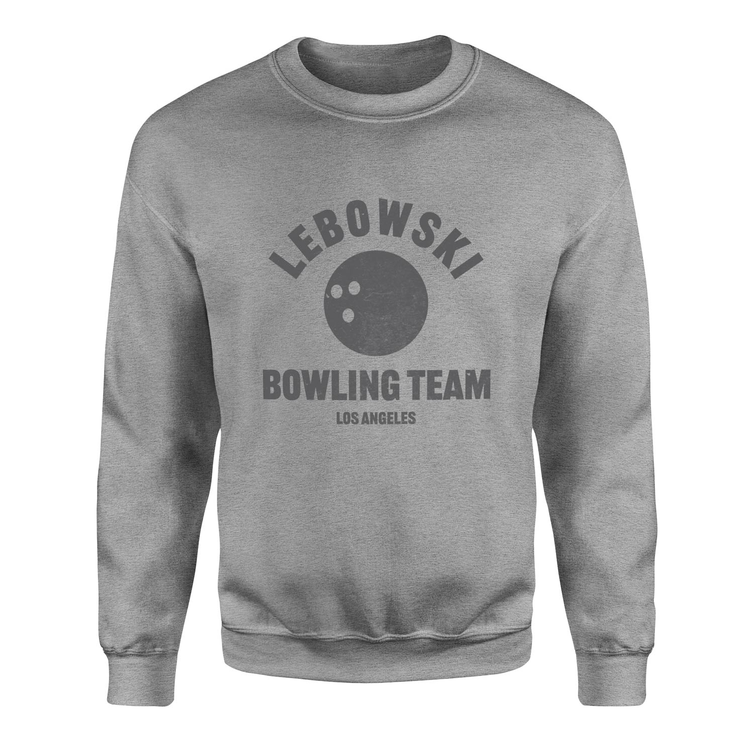 Lebowski Bowling Team Sweatshirt L - Gri