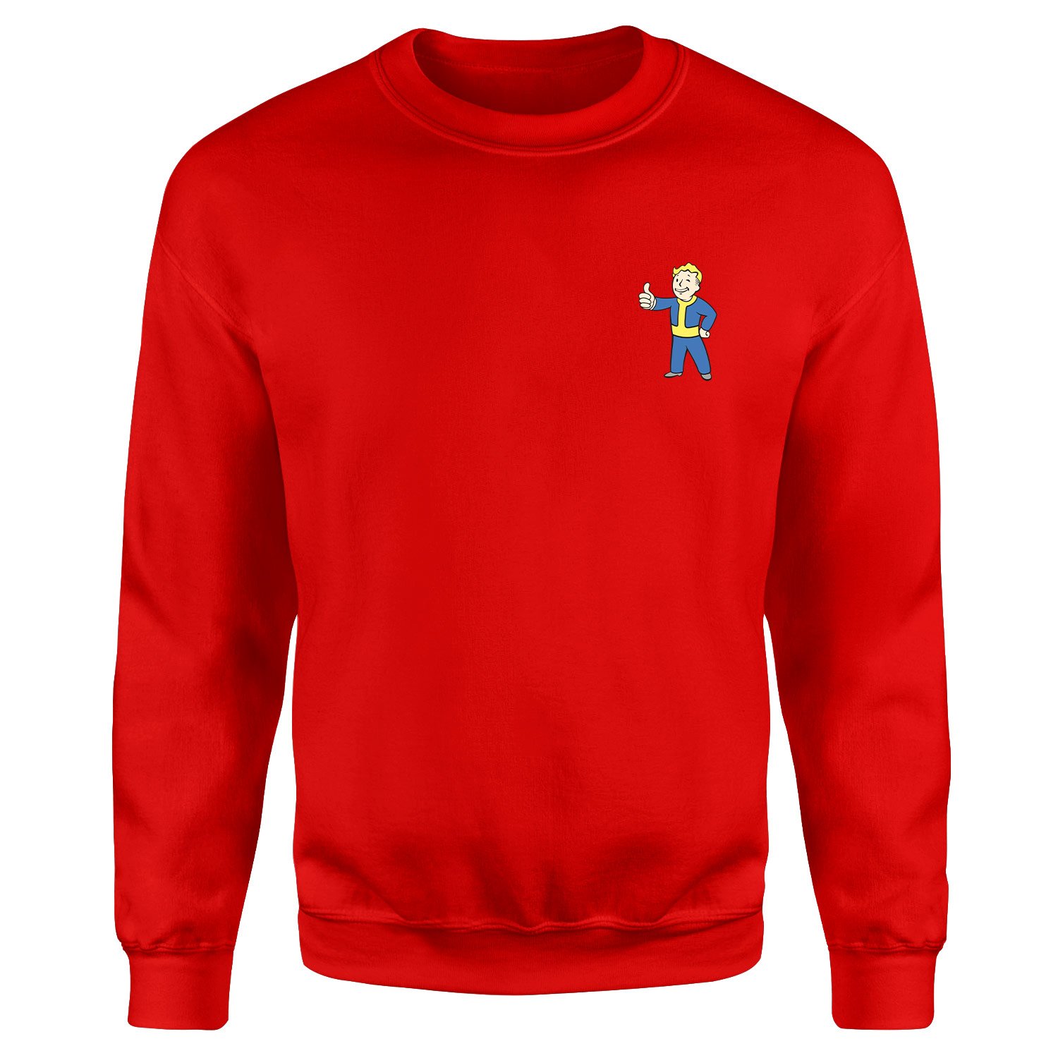 Vault Boy Sweatshirt M - Kırmızı