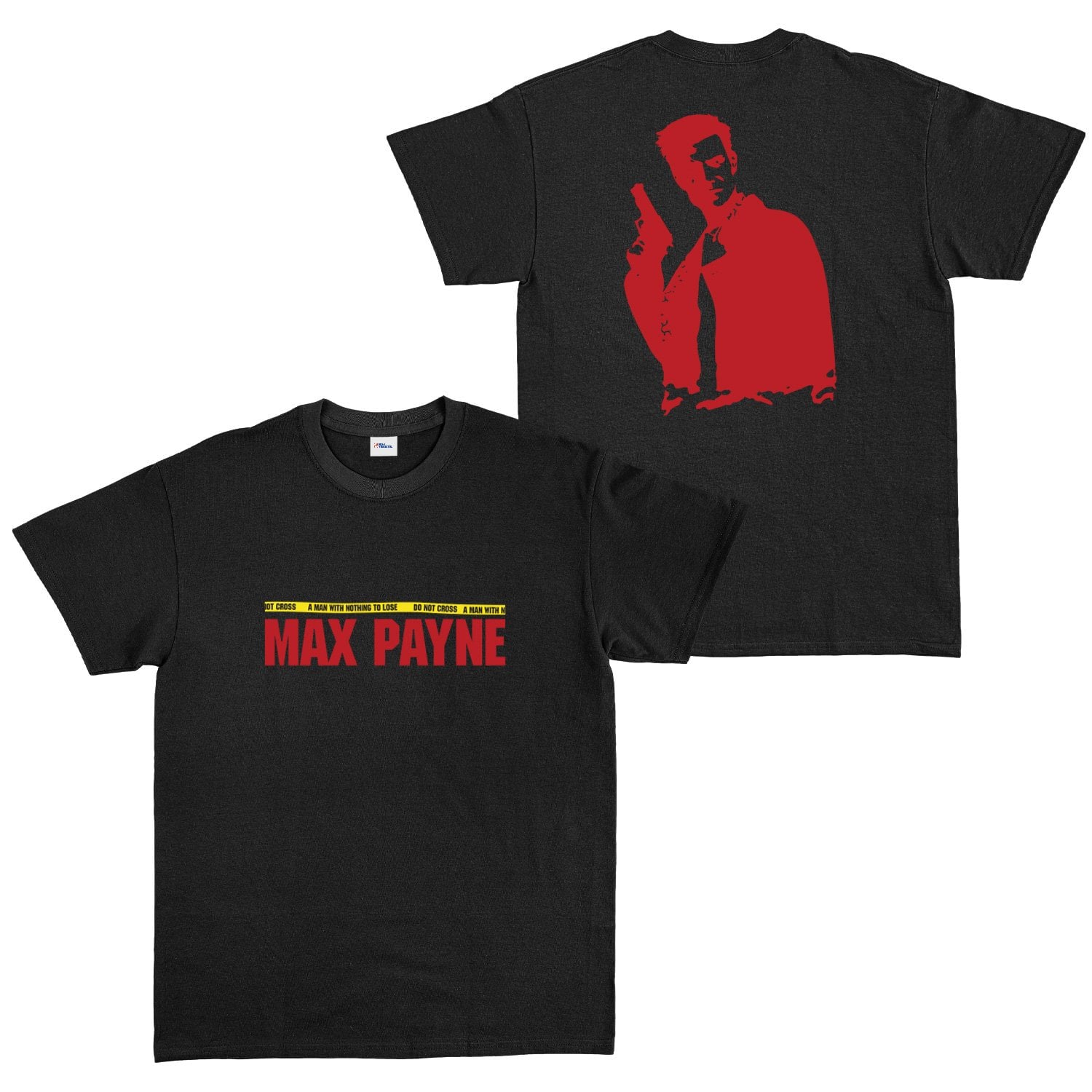 Max Payne Tişört L - Siyah