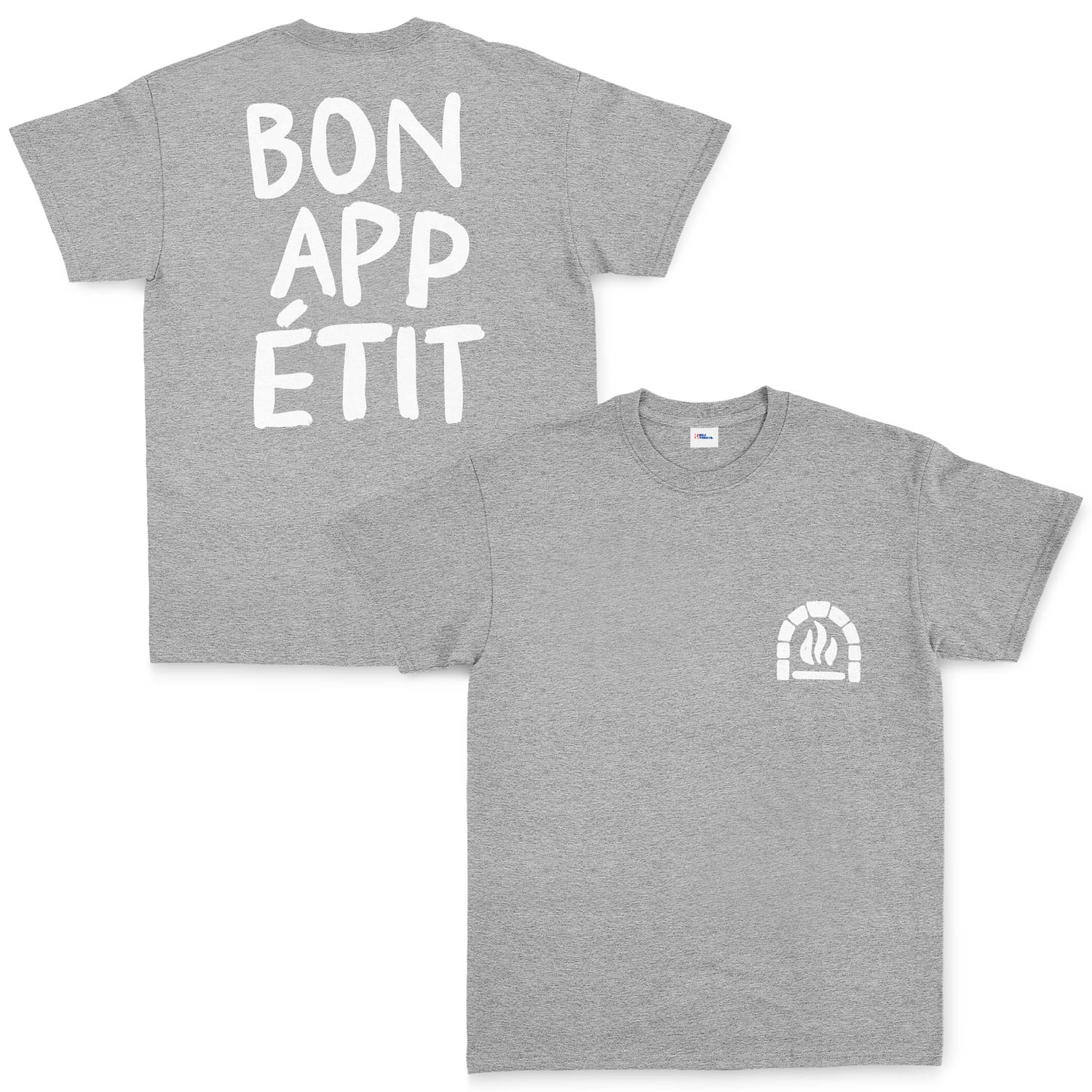 Bon Appétit! Tişört M - Gri