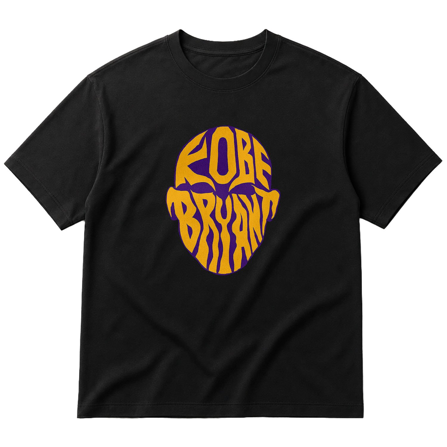 Kobe Bryant TH Oversize Tişört XL - Siyah