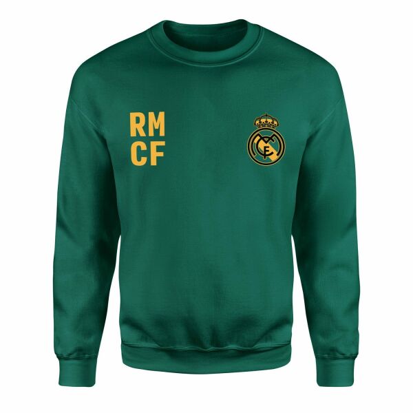 Real Madrid Madridista Edition RMCF Sweatshirt XL - Nefti Yeşili