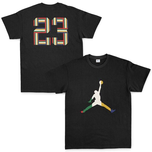 Air Jordan 23 PRISM Tişört L - Siyah | OUTLET