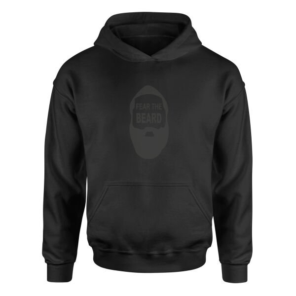Fear the Beard | James Harden Hoodie S - Siyah
