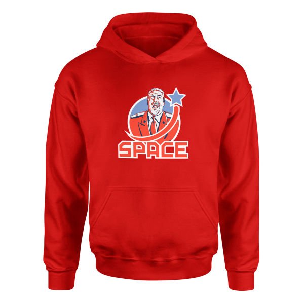 One Place That Hasn’t Been Corrupted By Capitalism | Red Alert Hoodie XL - Kırmızı