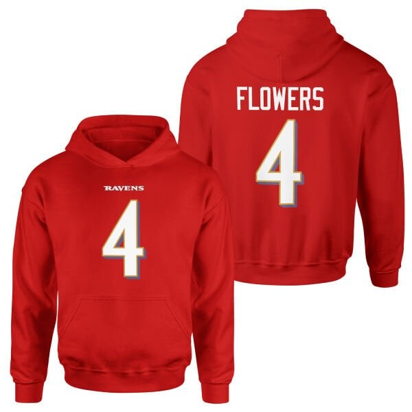 Zay Flowers Baltimore Ravens Hoodie