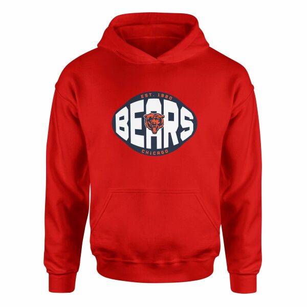 Chicago Bears Defence Hoodie L - Kırmızı