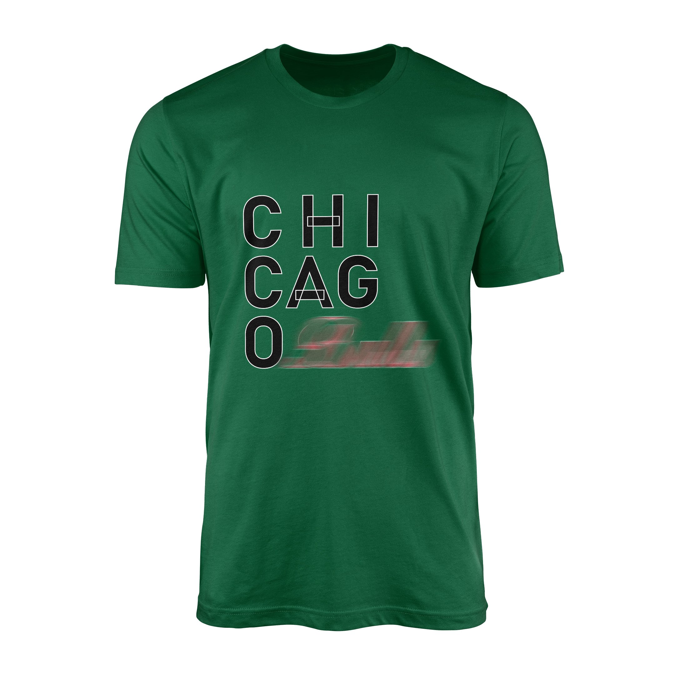 Chicago Tişört M - Nefti Yeşili