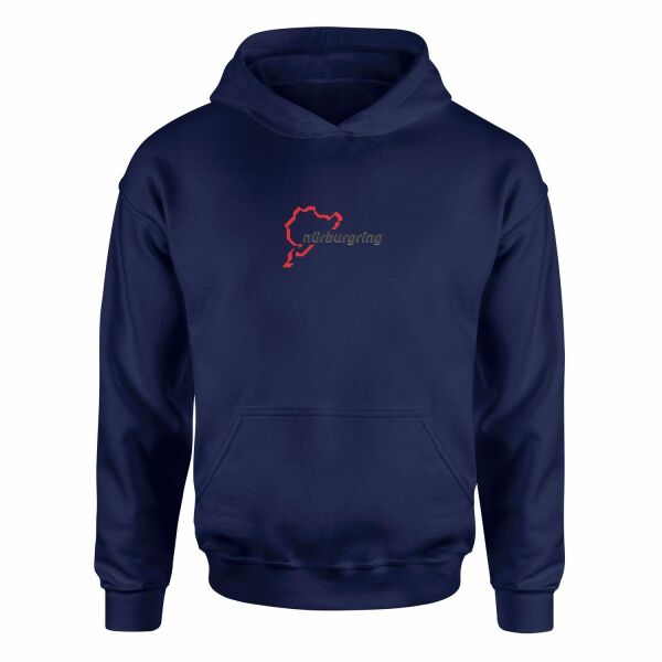 Nürburgring Hoodie XXL - İndigo Mavisi