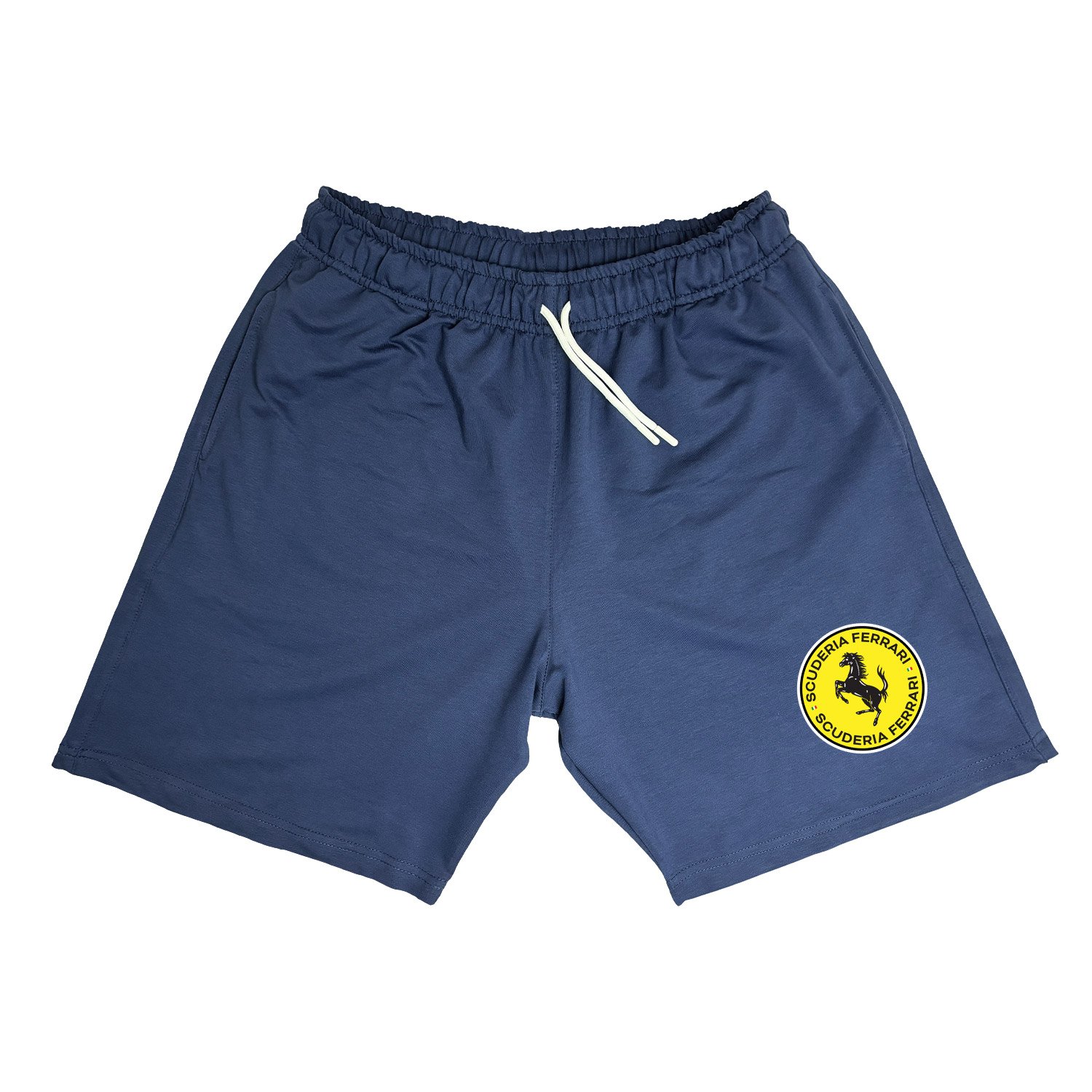 Scuderia Ferrari Badge Basic Şort XL - İndigo Mavisi