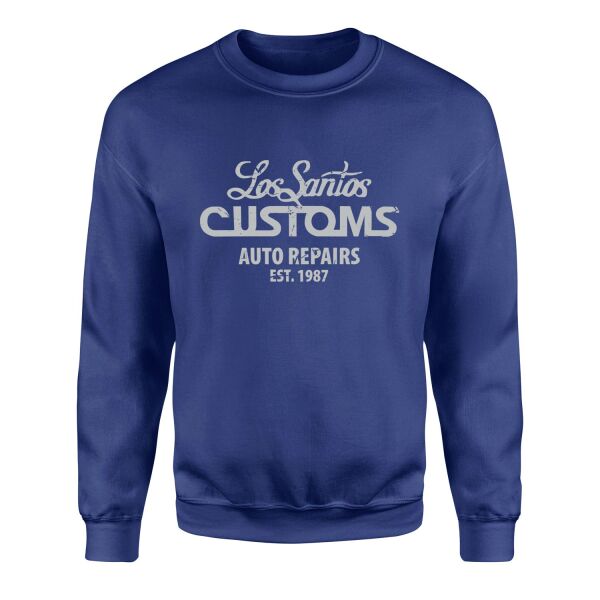 Los Santos Customs Sweatshirt S - İndigo Mavisi