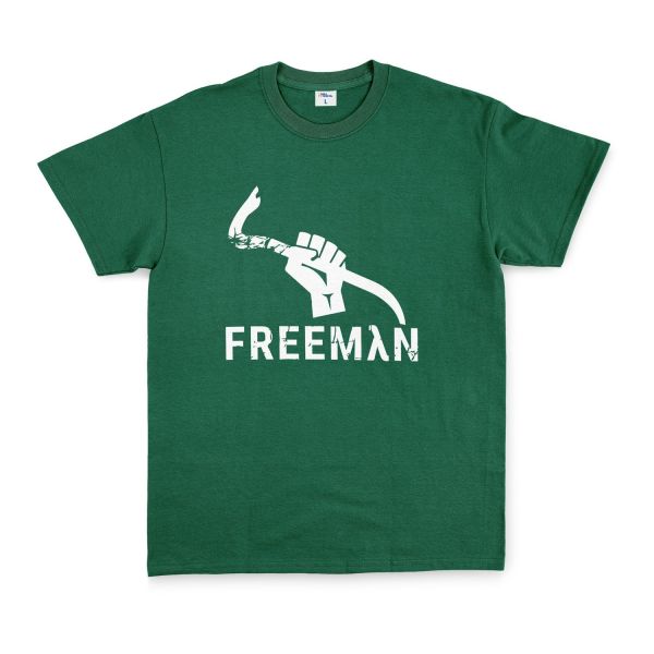 Gordon FREEMAN Crowbar Tişört S - Nefti Yeşili