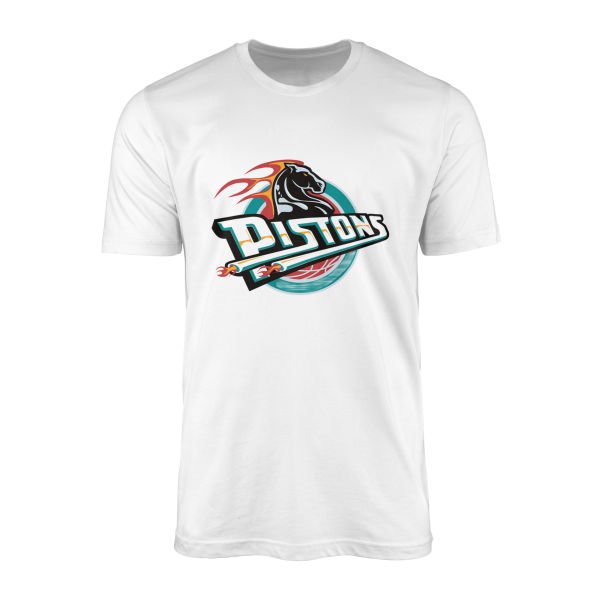 Detroit Retro Tişört S - Beyaz