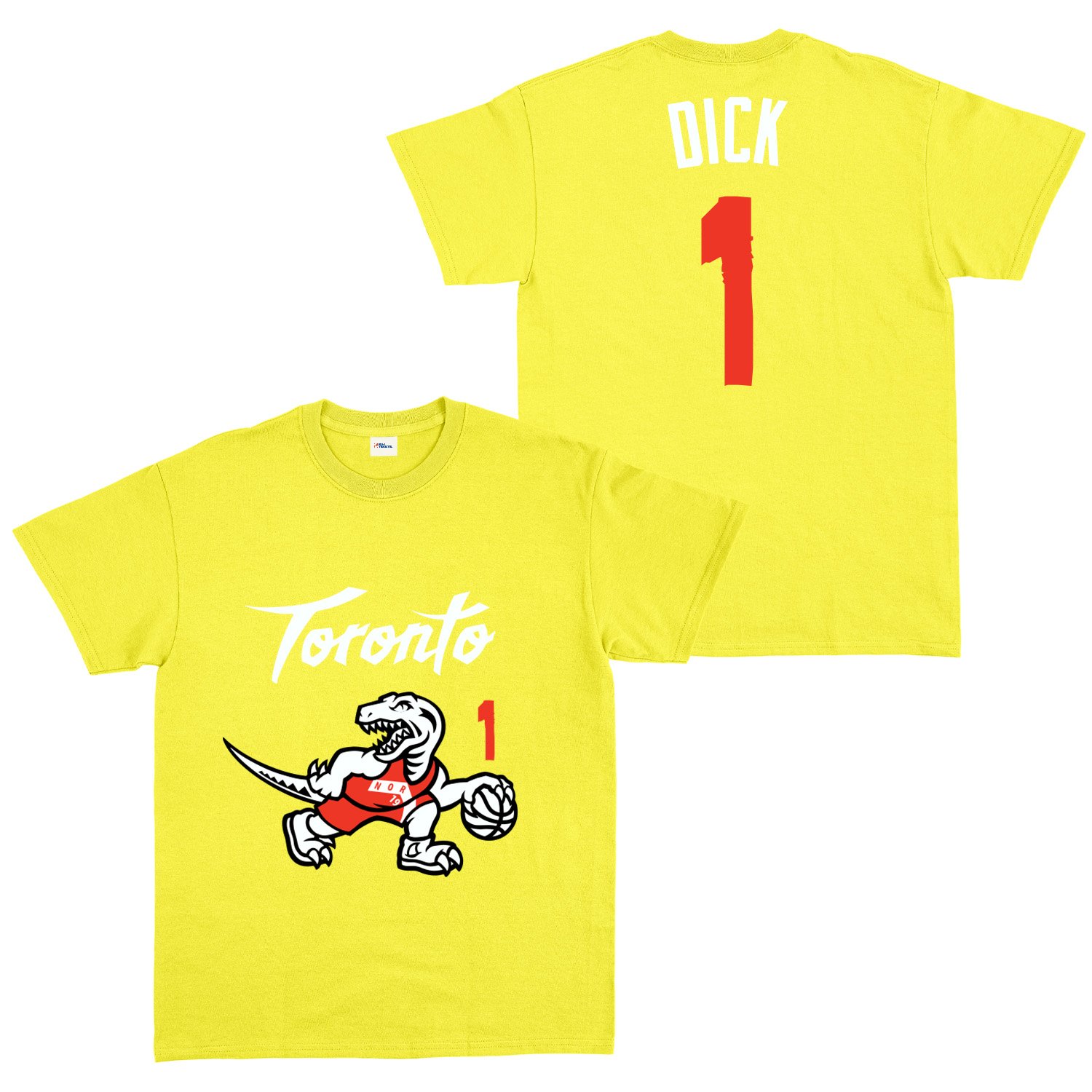 Gradey Dick 1 City Edition Raptors Tişört XXL - Sarı