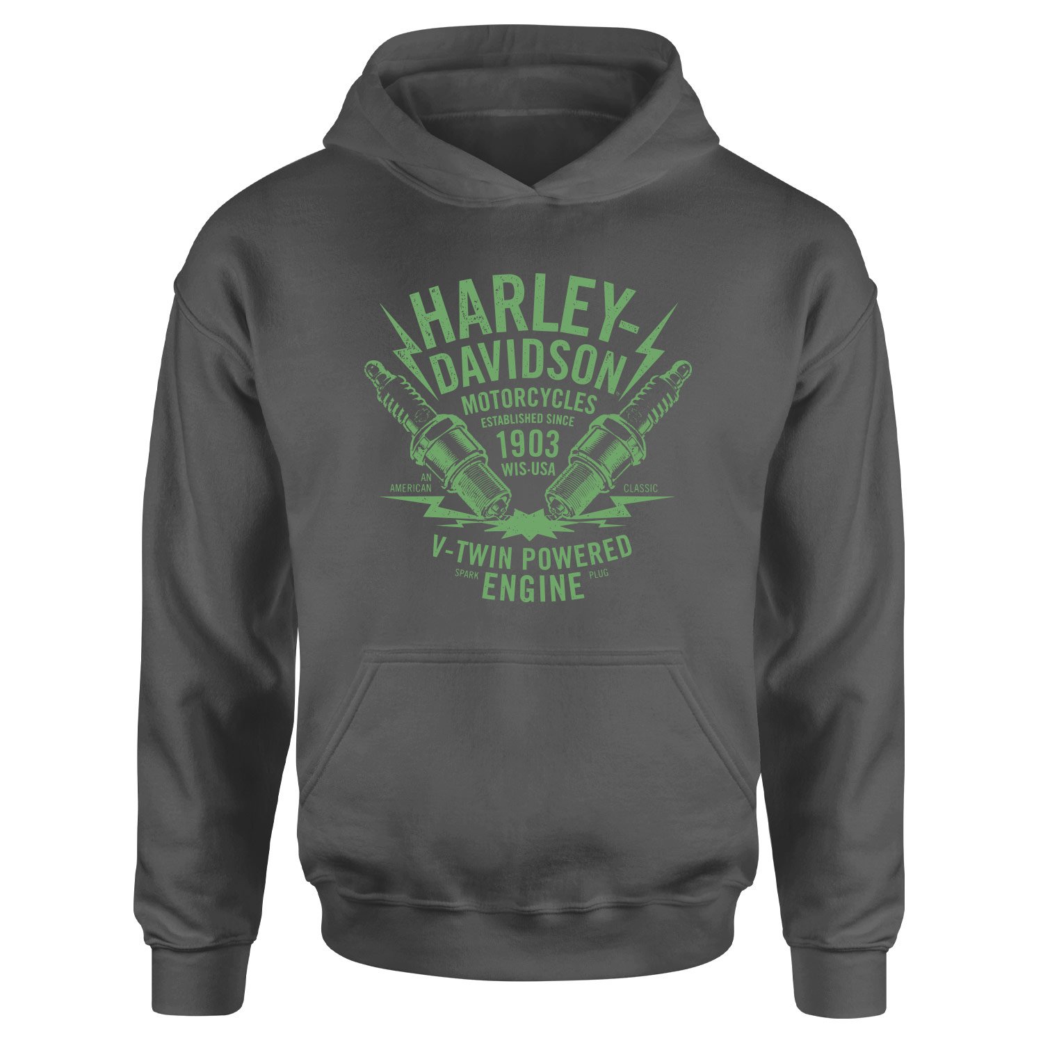 Harley-Davidson XII Hoodie XXL - Füme