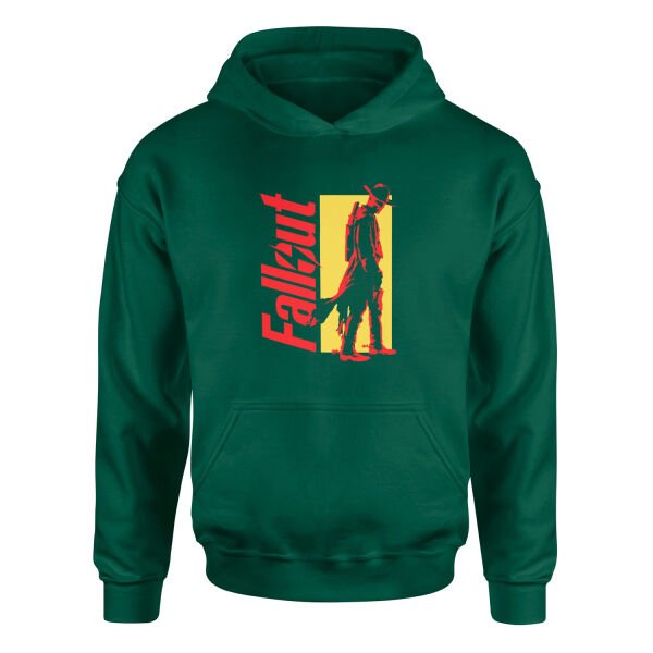 The Ghoul | Fallout Hoodie M - Nefti Yeşili