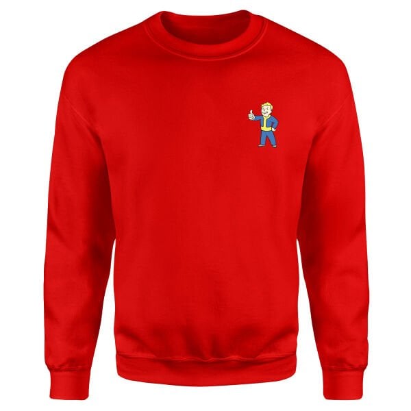 Vault Boy Sweatshirt L - Kırmızı