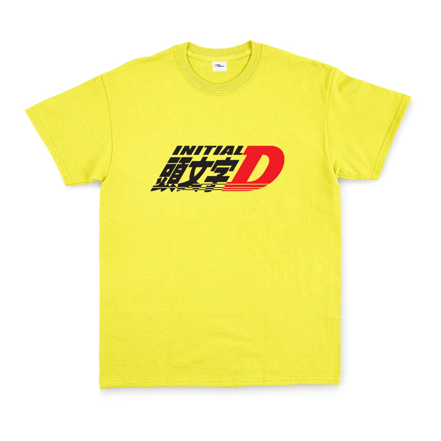 Initial D Tişört XL - Sarı