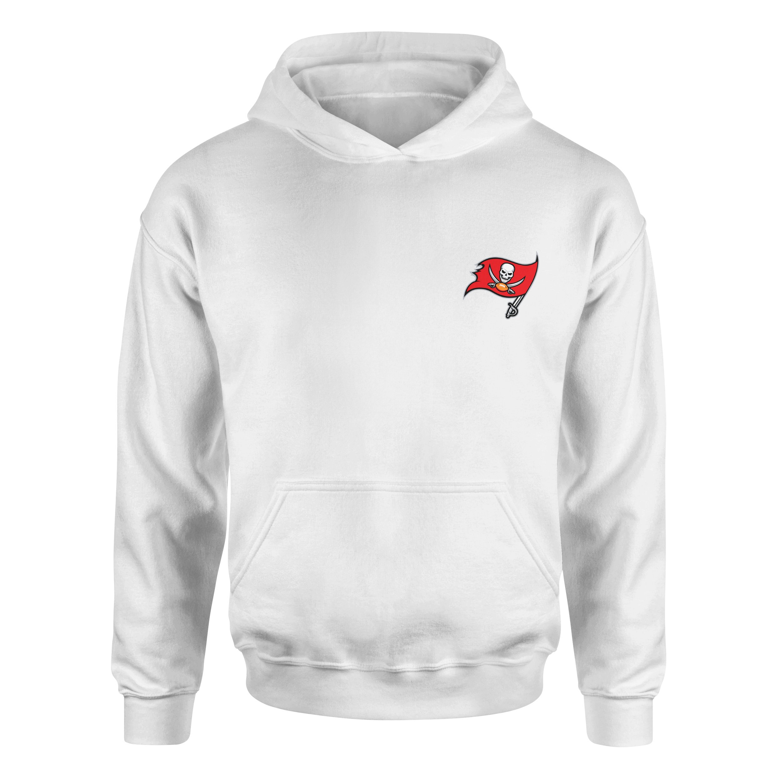 Tampa Bay Buccaneers Hoodie L - Beyaz