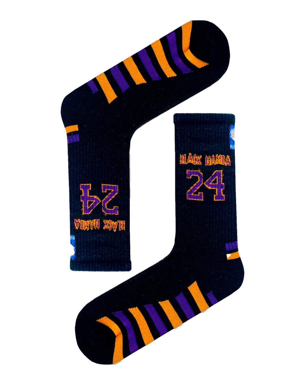 Kobe Bryant Black Mamba Siyah Spor Çorap