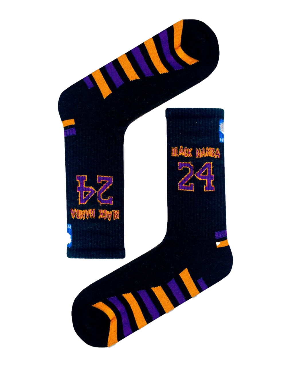 Kobe Bryant Black Mamba Siyah Spor Çorap