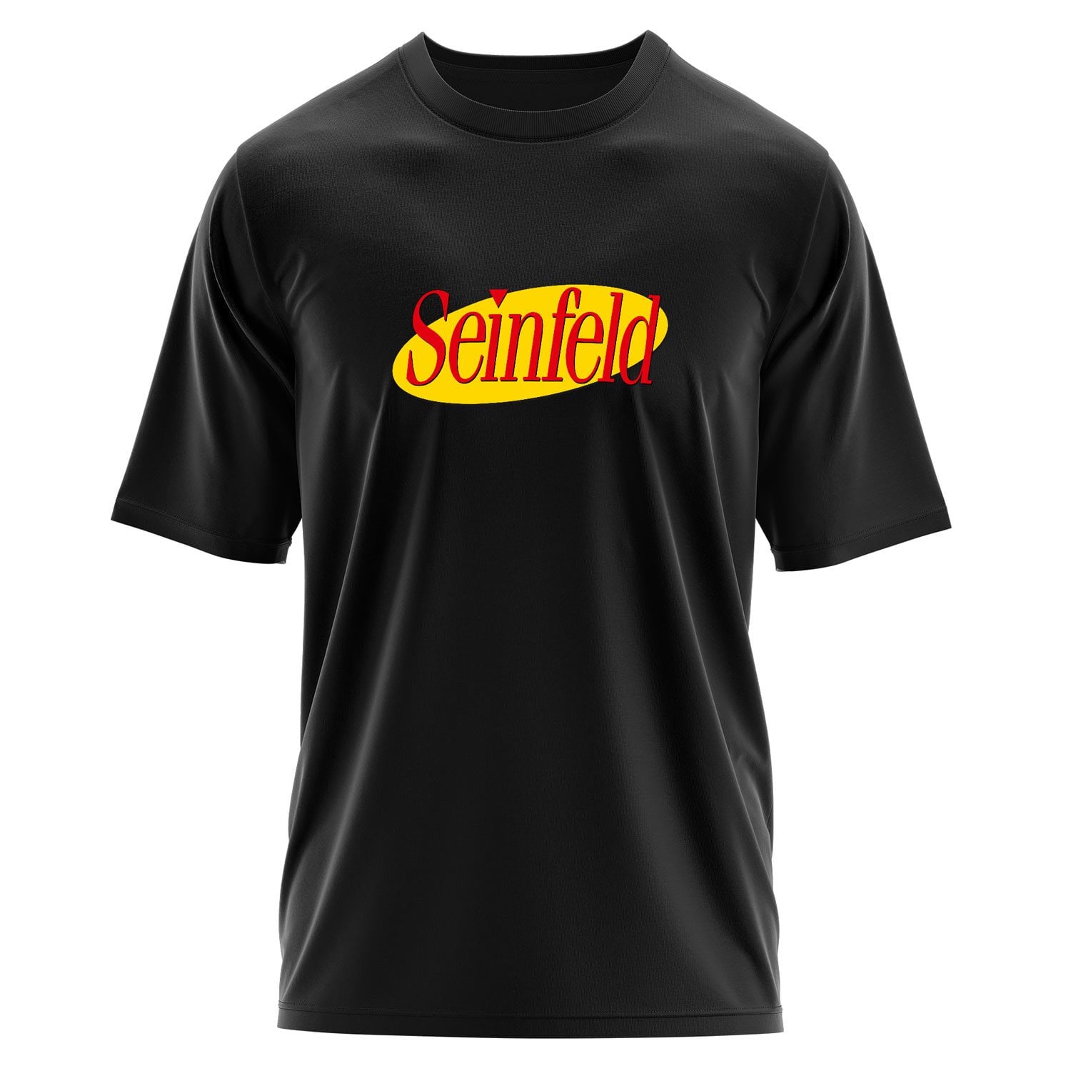 Seinfeld Oversize Tişört XL - Siyah