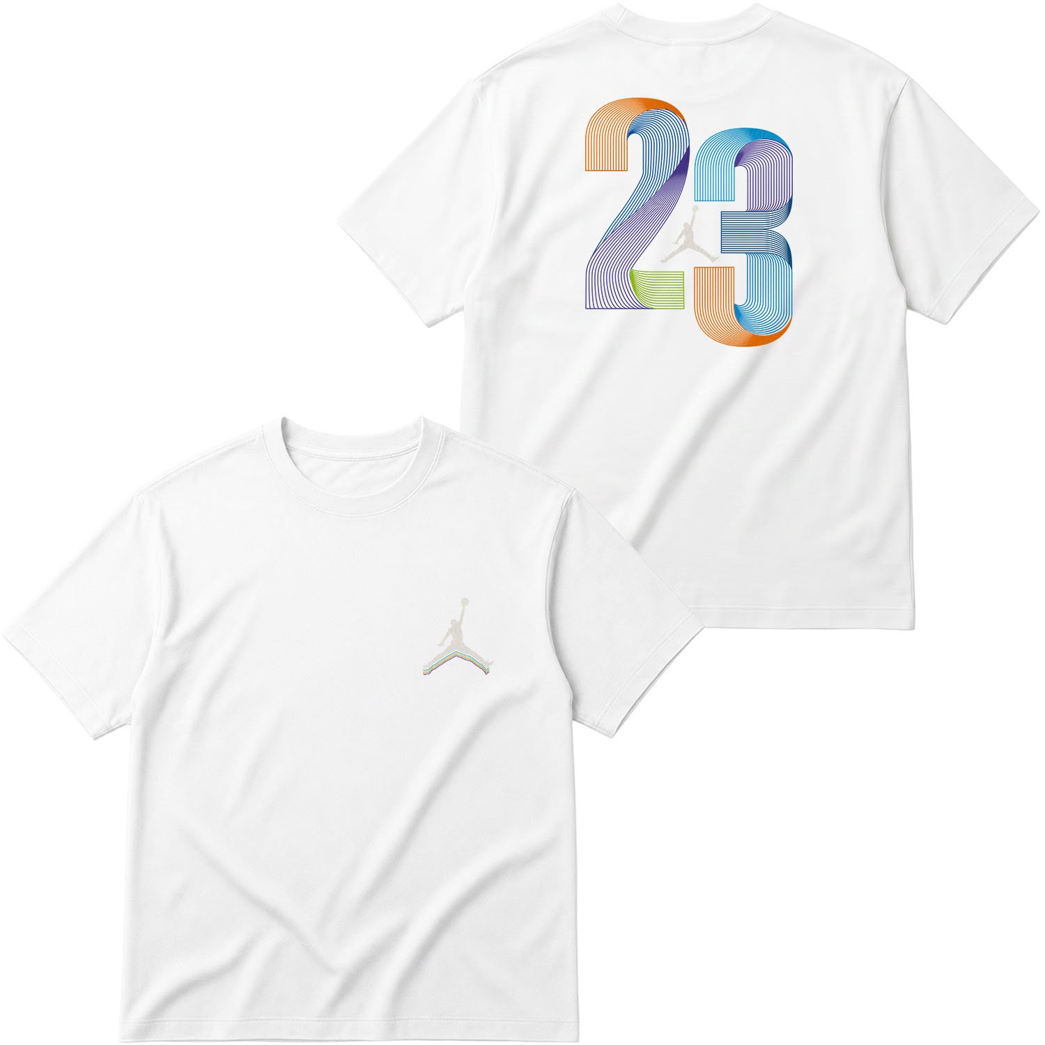 Air Jordan LC Oversize Tişört XL - Beyaz