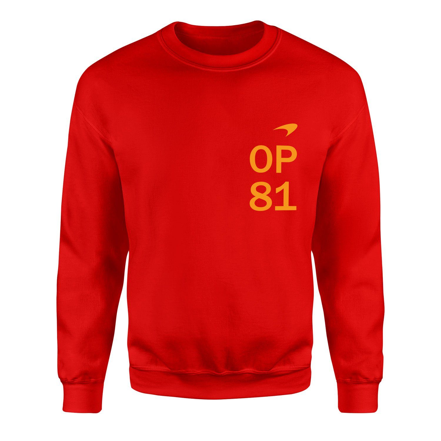 Oscar Piastri OP81 MCL Mastery Sweatshirt S - Kırmızı