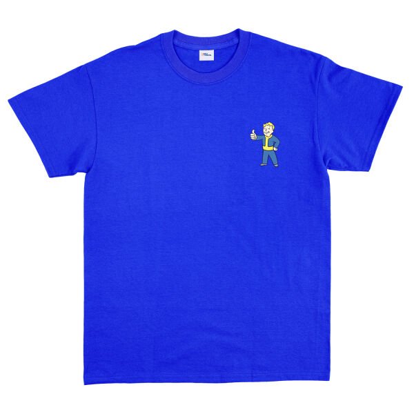 Vault Boy Tişört XXL - Mavi