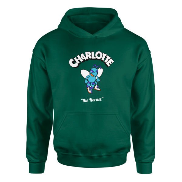 Charlotte Cartoon Hoodie L - Nefti Yeşili