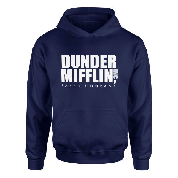 Dunder Mifflin Paper Company, Inc. Hoodie S - Lacivert