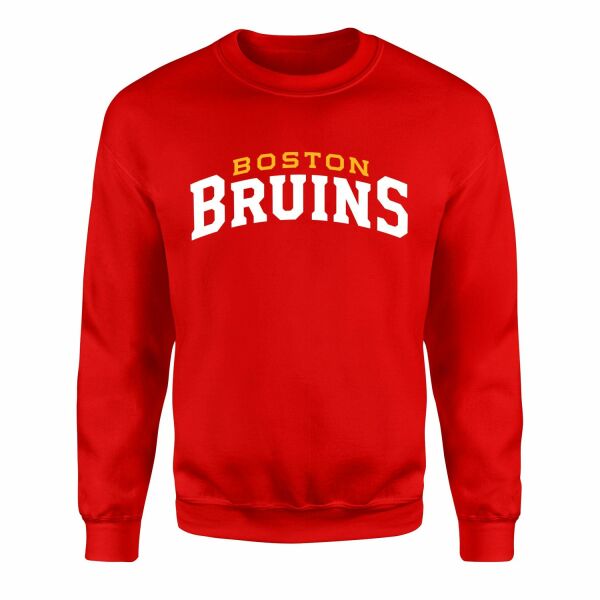 Boston Bruins W Sweatshirt M - Kırmızı
