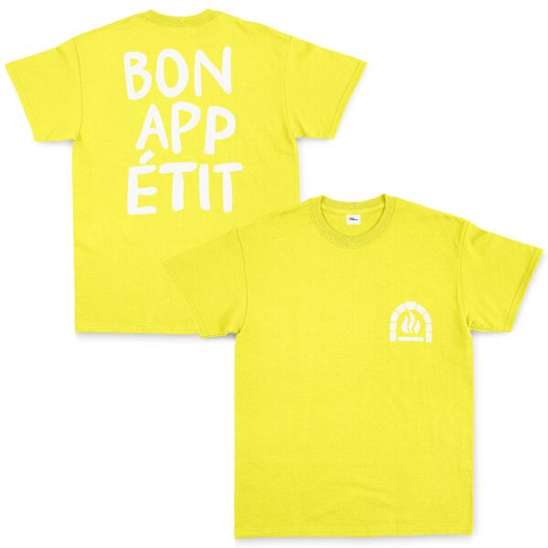 Bon Appétit! Tişört L - Sarı