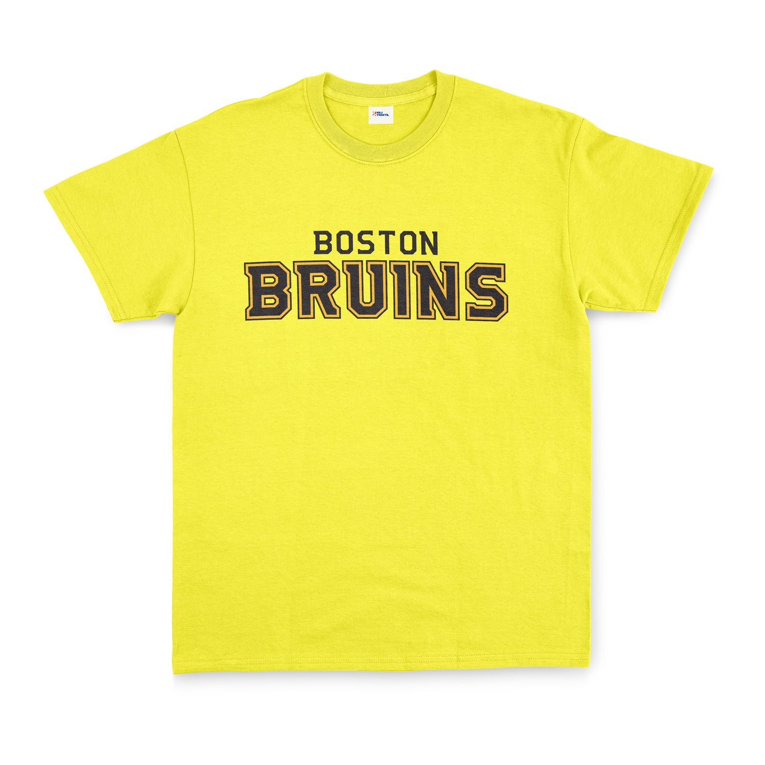 Boston Bruins Tişört L - Sarı