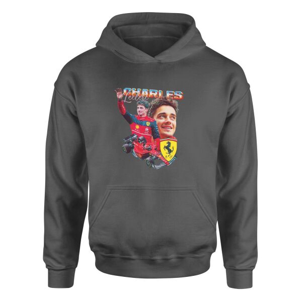 Charles Leclerc Hoodie XL - Füme