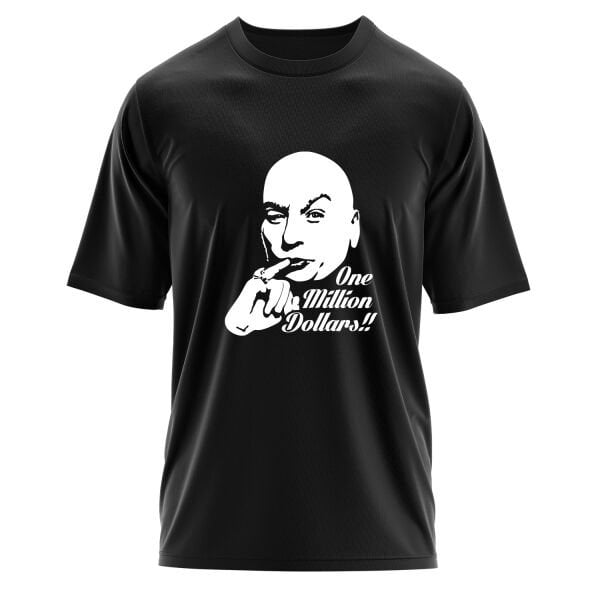 Dr. Evil One Million Dollars Oversize Tişört