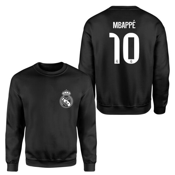 Kylian Mbappe RM WH Forma Sweatshirt S - Siyah