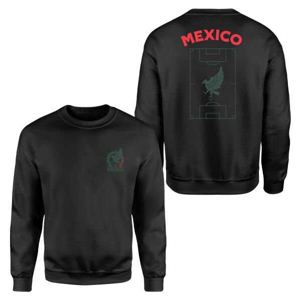 Meksika Dünya Kupası 2026 Sweatshirt S - Siyah