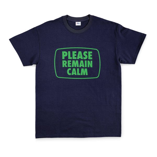 Please Remain Calm | Fallout Tişört M - Lacivert