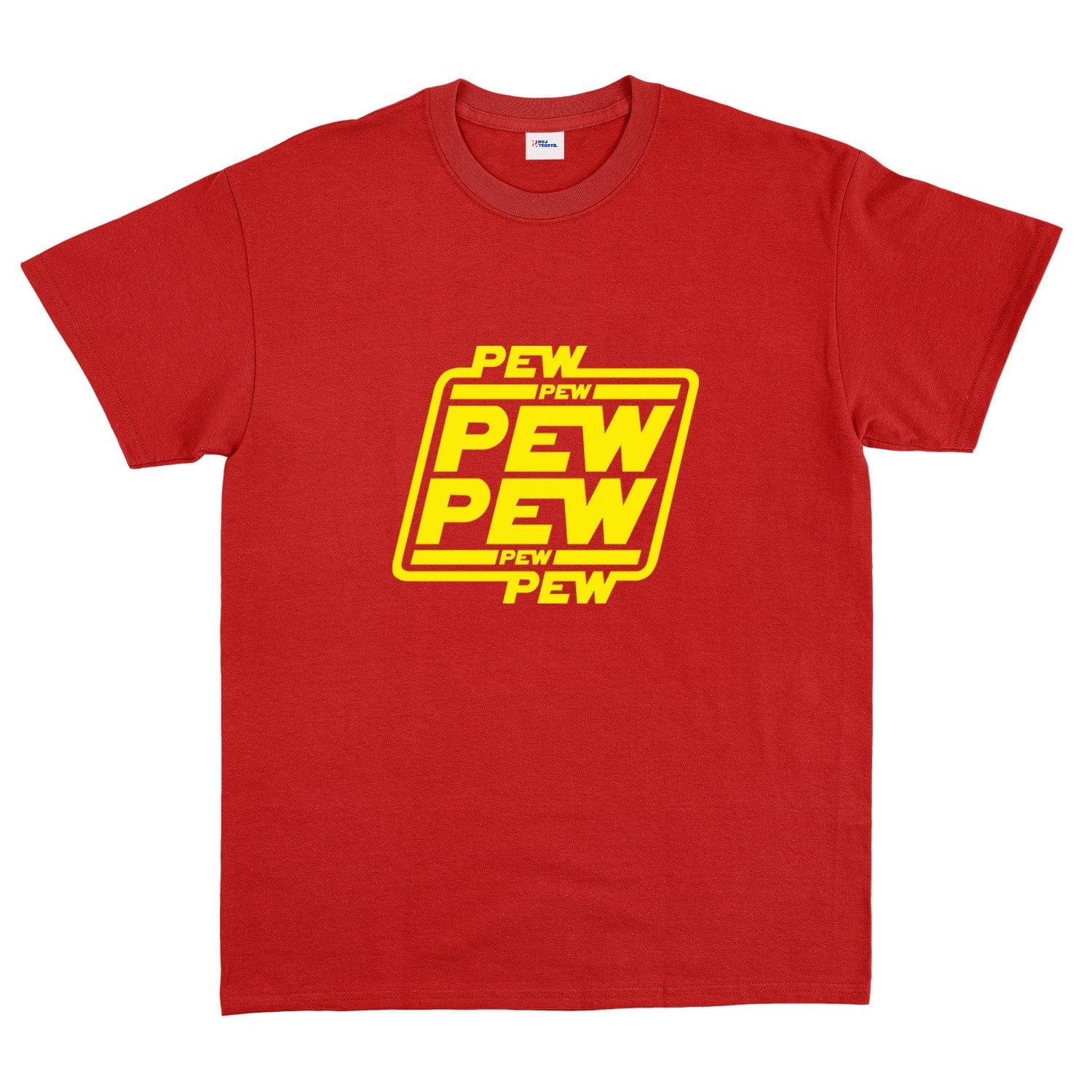 Pew Pew Pew Tişört L - Kırmızı | OUTLET