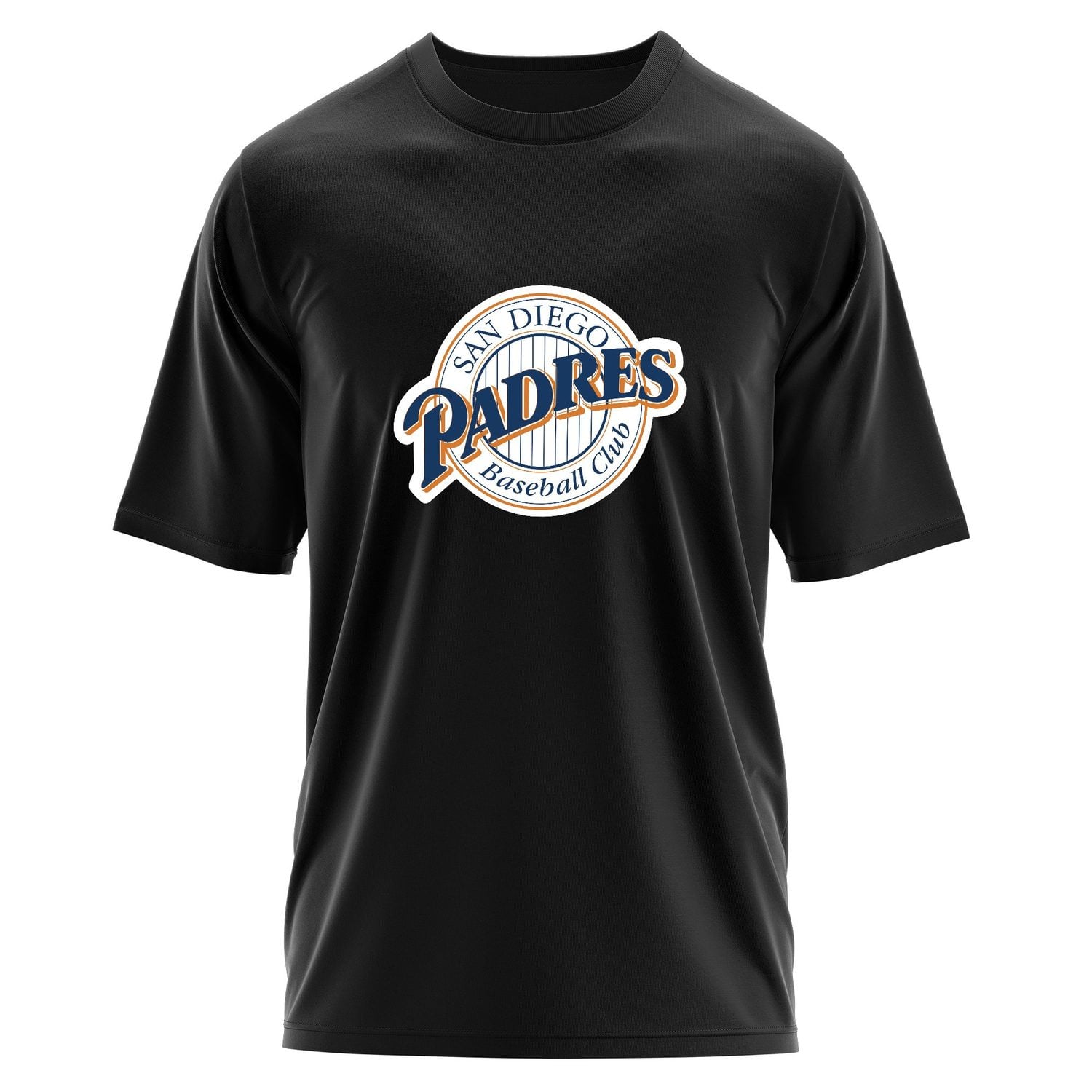 San Diego Padres Baseball Oversize Tişört S - Siyah