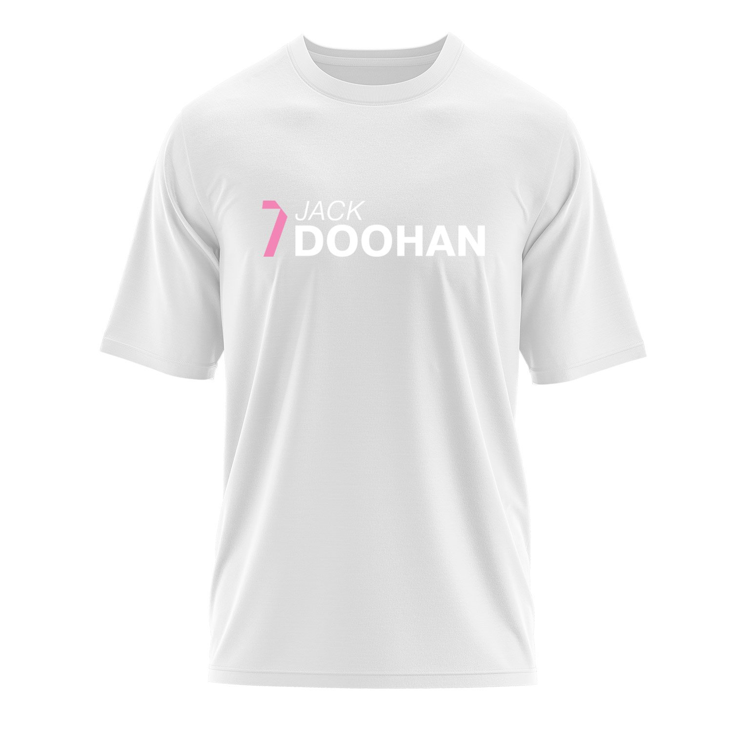 Jack Doohan 7 Oversize Tişört L - Beyaz