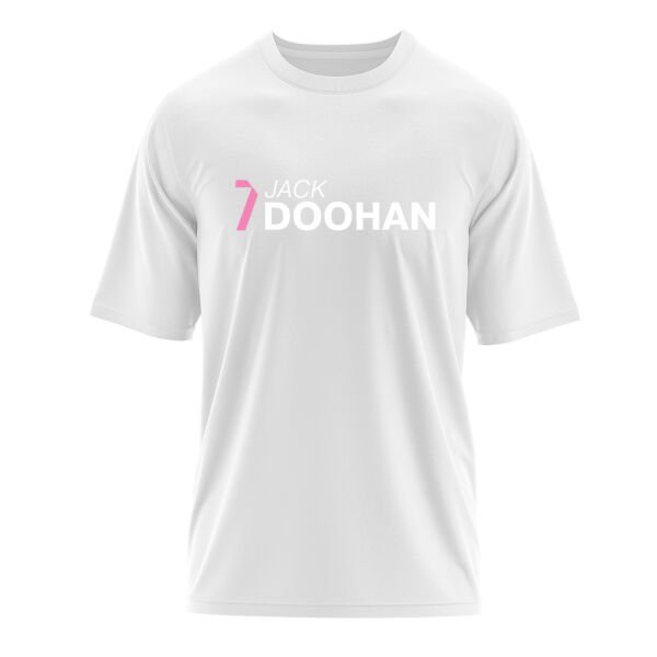 Jack Doohan 7 Oversize Tişört L - Beyaz