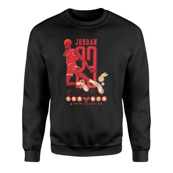 6 Time Champion, Michael ''Air'' Jordan Sweatshirt
