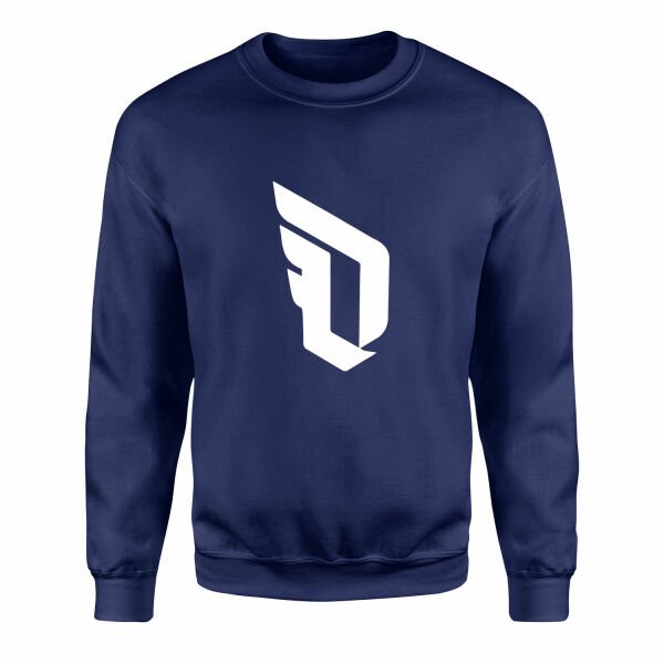 Damien Lillard W Sweatshirt S - İndigo Mavisi