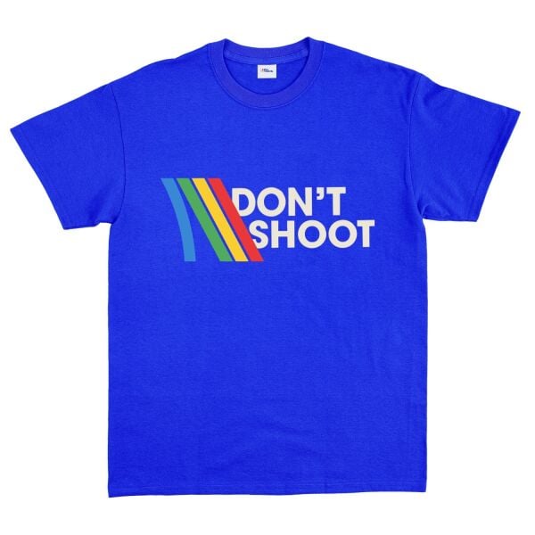 Don’t Shoot Tişört L - Mavi | OUTLET