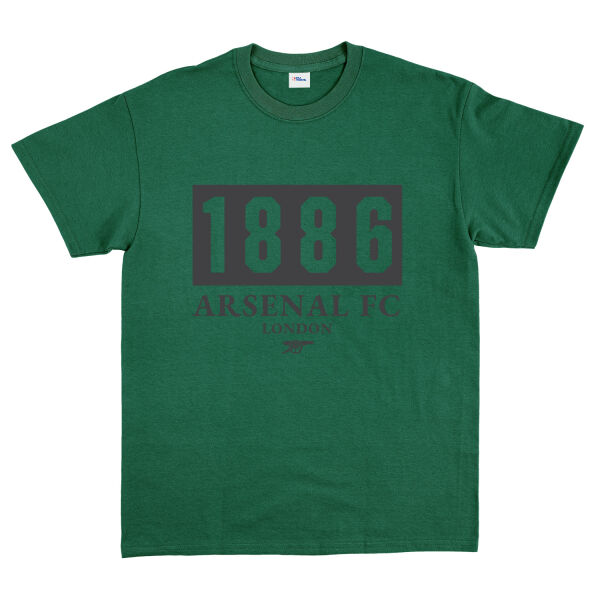 Arsenal Football Club 1886 Tişört M - Nefti Yeşili